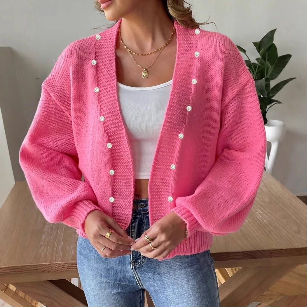 2025 European and American Knitted Cardigans